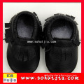 Guangdong dongguan can custom OEM manufacture 100% cow cute sandals baby shoes